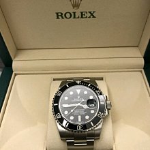 二手 ROLEX 116610LN 黑水鬼 國內保單