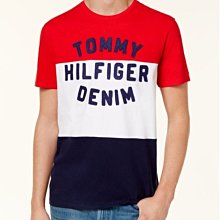 ☆【TH男生館】☆【TOMMY HILFIGER LOGO貼布短袖T恤】☆【TOM001X1】(XS-S)