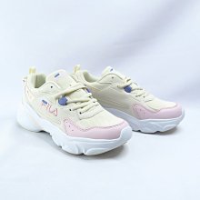 FILA Hidden Tape 6 女款復古慢跑鞋 5J329X115 米x粉【iSport愛運動】