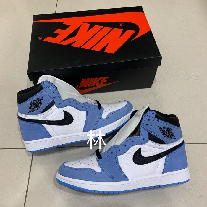 全新現貨Air Jordan 1 High OG University Blue白藍大學藍555088-134