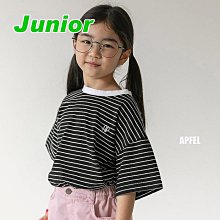JS~JL ♥上衣(BLACK) APFEL-2 24夏季 APF240430-078『韓爸有衣正韓國童裝』~預購