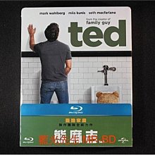 [藍光先生BD] 熊麻吉 Ted 限量鐵盒版 ( 傳訊正版 )