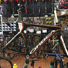 小哲居 2012 Orbea Ordu 三鐵/ 計時/ 碳纖維 一級車架 尺寸S 51cm 黑紅 全新車架組 特價出清