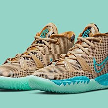 南◇2021 4月 NIKE KYRIE 7 GS 籃球鞋 運動鞋 緩震 大童 女鞋 棕綠藍 咖啡 CT4080-207