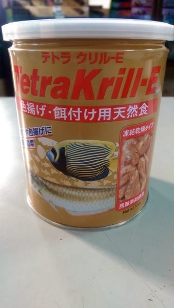 *海葵達人*Tetra Krill-E增豔乾燥南極蝦100g罐裝免運~可貨到付款**