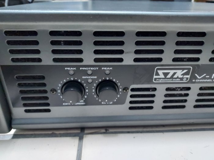STK V-16 4CH 後級 功率 擴大機 音響 外場 PA 舞台 韓國 POWER AMPLIFIER