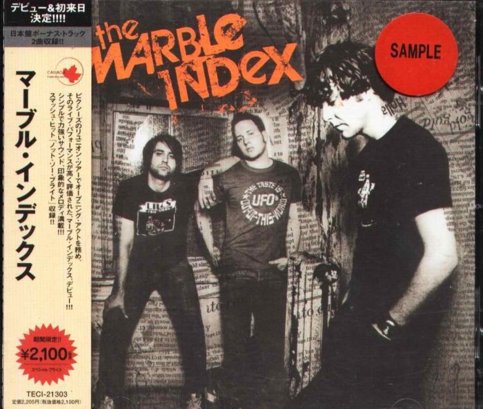 八八 - The Marble Index - Marble Index - 日版 CD+2BONUS