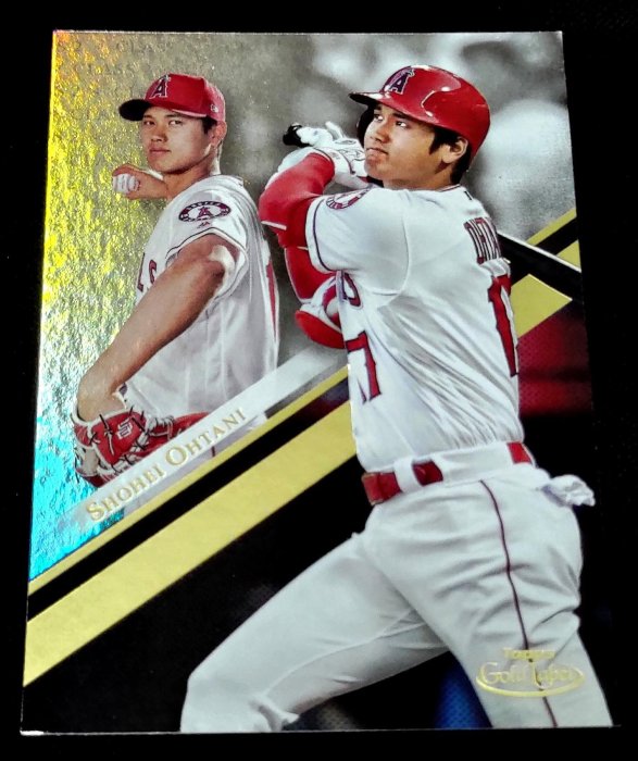 2019 -TOPPS 天使隊 大谷翔平 * Gold Label class 1- class 3 * 三張金卡等級球員卡