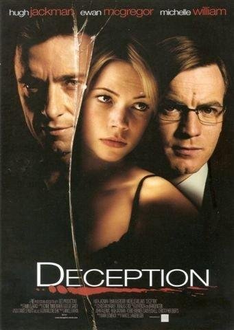 桃色名單『Deception』（休傑克曼*伊旺麥奎格）電影宣傳小海報）♥2008年♥