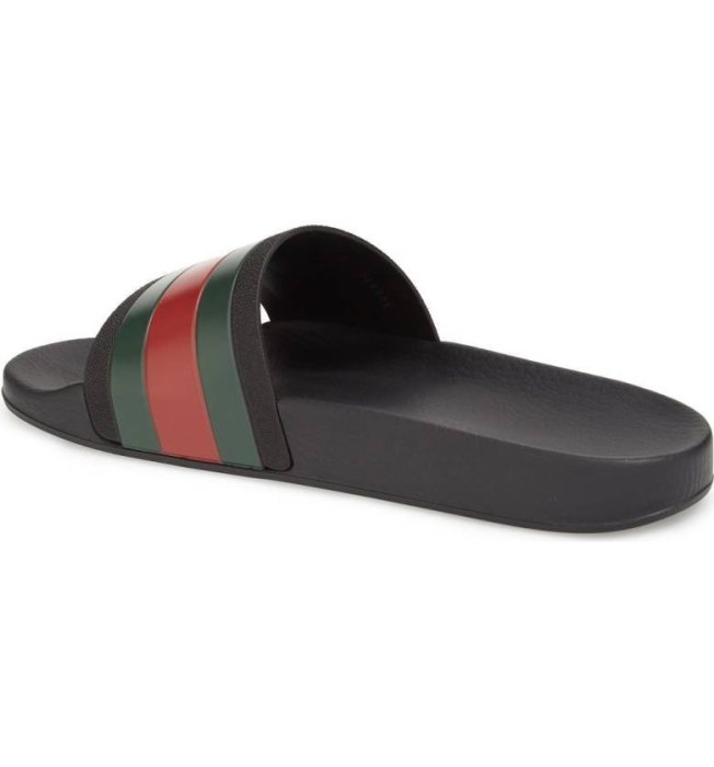 Gucci Pursuit 72 Slide Sandal 3色 條紋拖鞋 經典綠紅配色