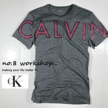 ☆【CK男生館】☆【Calvin Klein LOGO印圖短袖T恤】☆【CK001P9】(S)