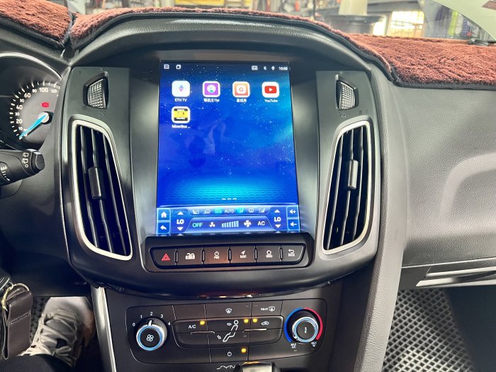 Ford 福特 Focus MK3 10.4吋豎屏專用機 Android 安卓版觸控螢幕主機 導航/USB/方控/倒車