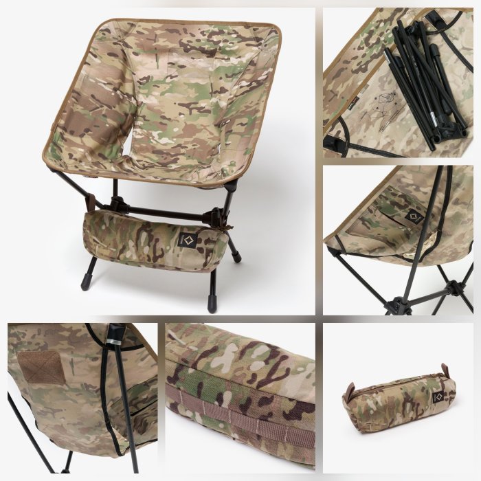 全新。免運)Helinox Tactical Chair Multicam 多地迷彩神秘農場日本購