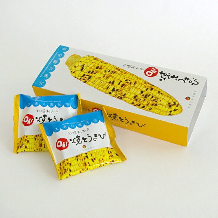 *B Little World * [預購] 日本北海道大通人氣烤玉米米果6袋入