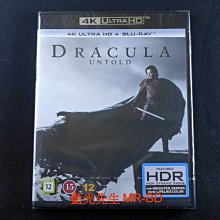 [藍光先生UHD] 德古拉：永咒傳奇 UHD+BD 雙碟限定版 Dracula : Untold