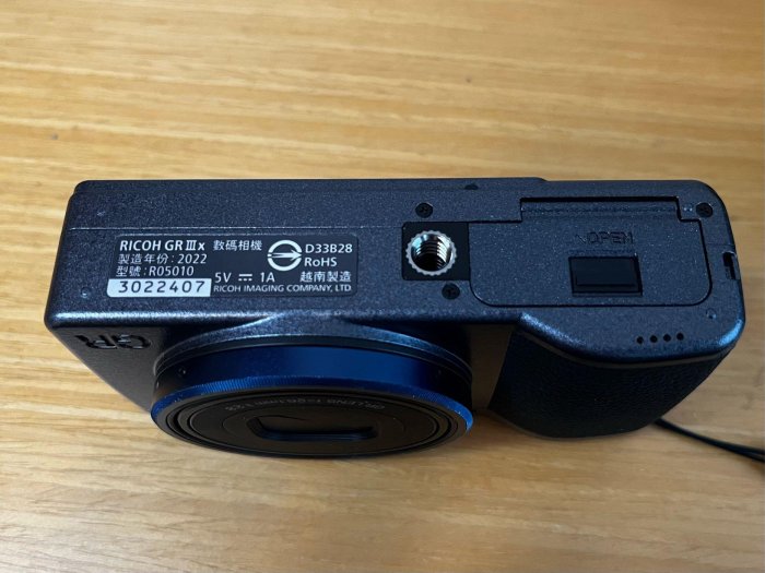 (慢慢專用)理光 Ricoh GR3X GRIIIX (海神藍) 二手保固內 公司貨 [多樣配件]