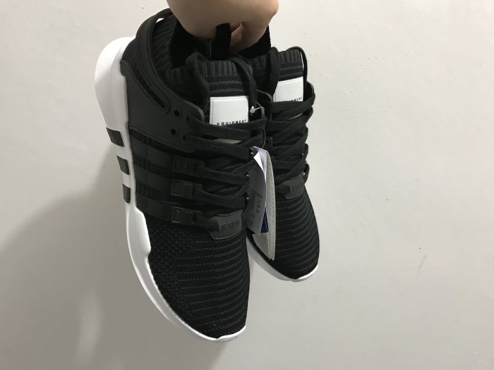 ADIDAS EQT SUPPORT ADV PK 編織 黑粉 休閒慢跑鞋 男女鞋BB1260