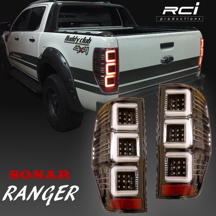 RC HID LED專賣店 福特 貨卡 FORD RANGER pickup 12-17年 導光式樣 LED 尾燈組 B