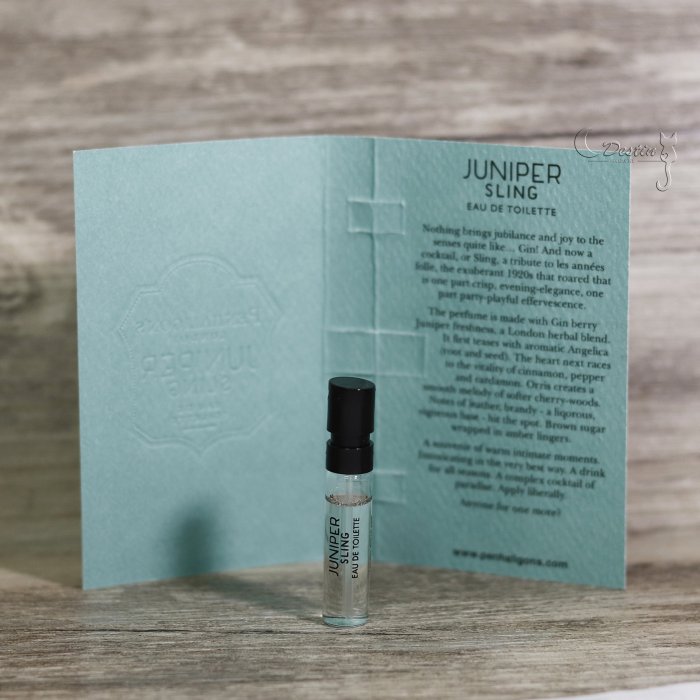 Penhaligon's 潘海利根 杜松司令 Juniper Sling 中性淡香水 1.5mL 可噴式 試管香水 全新