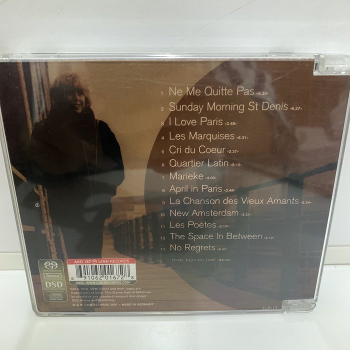 【超音樂】CD/SACD/Barb Jungr / Chanson - The Space in Between