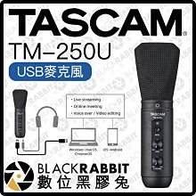 數位黑膠兔【 TASCAM TM-250U USB麥克風 】 電腦 MAC 3.5mm 電容式 超心型 心型 收音麥