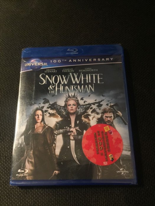 (全新未拆封)公主與狩獵者 Snow White and the Huntsman 藍光BD(傳訊公司貨)