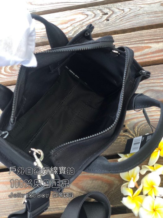 mj包 Marc Jacobs THE MINI TOTE 黑色 現貨+預購 全新正品 迷你款 帆布拖特包