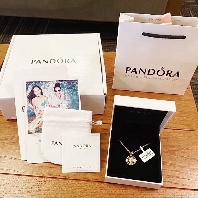 丹麥時尚精品Pandora x Harry Potter潘多拉哈利波特時間轉換器項鍊 代買