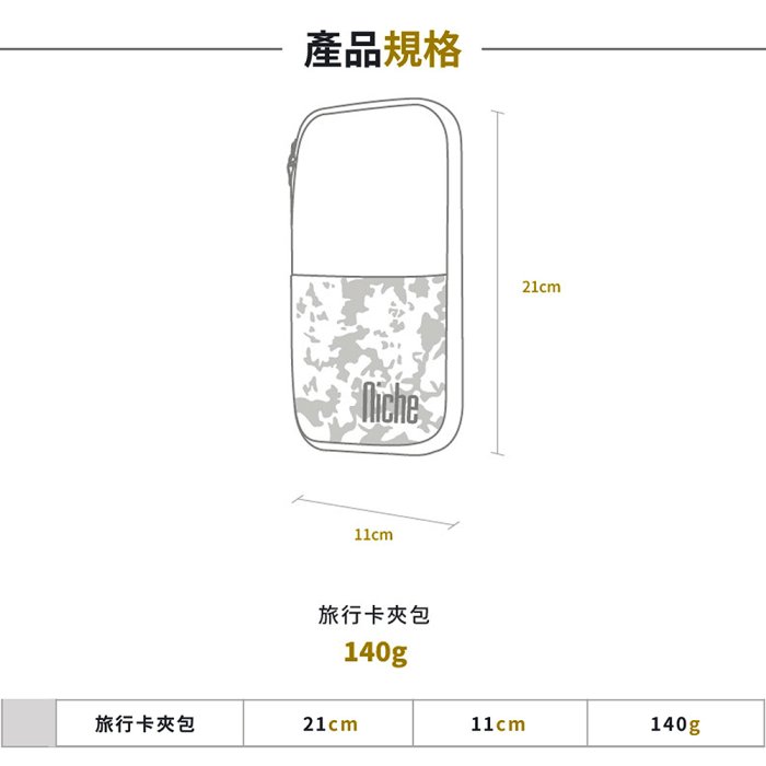 護照卡夾包 19810 | NICHE 樂奇旅行休閒包專賣