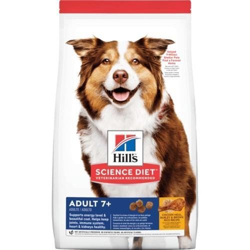 *☆╮艾咪寵物精品╭☆*  希爾斯 hills 狗 老犬33磅公斤 活力長壽 生命階段 雞肉、米與大麥 犬用乾糧