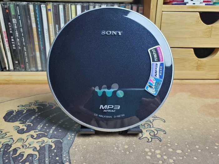 原裝sony索尼ne730cd機cd隨身聽cd播放器