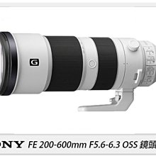 活動限時優惠!Sony FE 200-600mm F5.6-6.3 G OSS SEL200600G 鏡頭 全片幅(公司貨