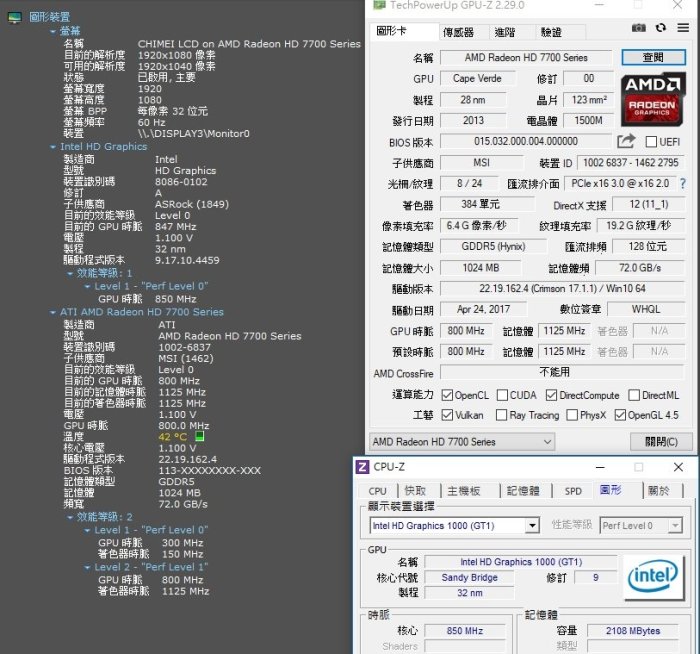 【 ATI Radeon 】MSI R7730-1GD5V1 微星 1G 獨顯，DP、DVI、HDMI 輸出，保固14日