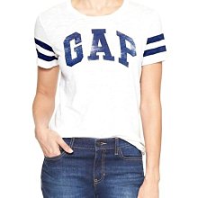 GAP 短袖 T恤  logo 標誌 白色 現貨
