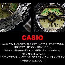 南◇現 CASIO手錶 軍用錶 10年電力 黑色 銀色 世界地圖 電子錶 卡西歐 防水 AE-1100W 飛機雷達