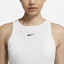 南◇2021 4月 NIKE NSW 刺繡 小LOGO 棉質 運動 休閒 背心 女款 白色Cz9815-100 黑010