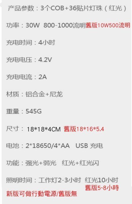 升級版30W1000流明汽車太陽能多功能三角架警示牌usb故障停車牌爆閃灯带照明led停車/現貨。買一送一。