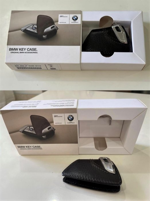 【歐德精品】現貨.原廠BMW G30.G11.G12.G32.F15.F16(F&G)系列皮革鑰匙包,皮質鑰匙盒刀型 (鑰匙皮套).遙控器