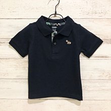 Maple麋鹿小舖 美國購買童裝品牌 GYMBOREE 男童深藍色狗狗圖樣POLO短衫 ＊ ( 現貨6-12 mos )