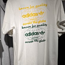 南🔥2023 6月 ADIDAS OG 短袖上衣 短T 滑板 網印圖案 針織 寬鬆 男 白IJ0980 黑IJ0981