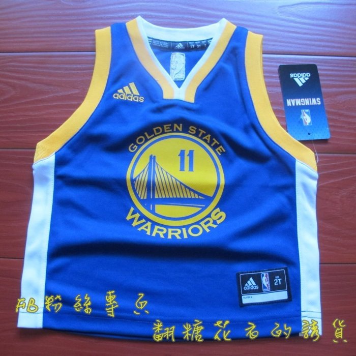 美國正品NBA兒童青年版Adidas球衣 Curry Thompson 柯瑞湯普森大童小童全家福親子裝免運