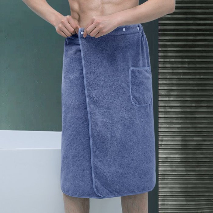 浴巾 浴巾男士可穿可裹女情侶個性大人潮牌家用非純棉吸水游泳裹巾冬天~清倉