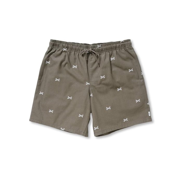 全新現貨WTAPS 22SS SEAGULL 03/SHORTS/OXFORD.TEXTILE 滿版骨頭短褲