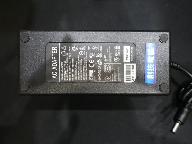 [創技電腦] AC ADAPTER 原廠變壓器 型號:PA-1900-05 12V 10A 二手良品 實品拍攝 F516