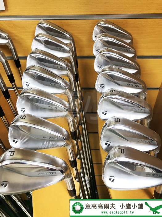 [小鷹小舖] TaylorMade P770 FORGED IRONS NSNEO MODUS105 高爾夫 鐵桿組