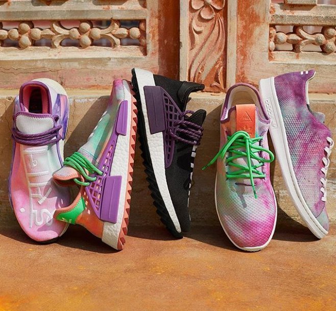 adidas x PHARRELL HUMAN RACE HU NMD TR HOLI AC7034 綠紫| Yahoo奇摩拍賣