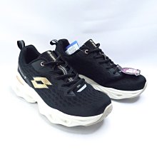 LOTTO AIR FLOW 5 女款慢跑鞋 透氣緩震 2E寬楦 LT3AWR8830 黑x玫瑰金【iSport愛運動】