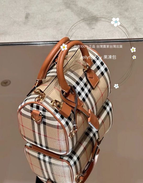 美國連線 現貨+預訂 BURBERRY 80713571 典藏米色 迷你波士頓包 全新正品LV NANO SPEEDY