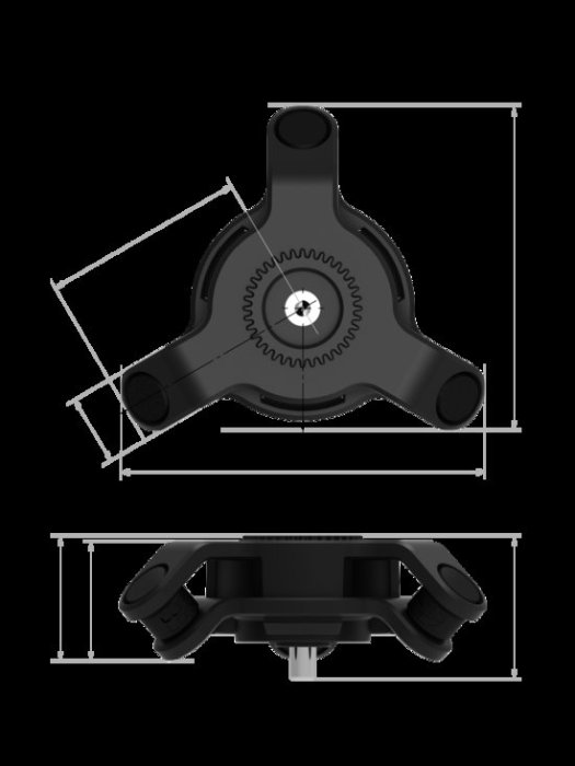 澳洲 QUAD LOCK Vibration Dampener 重型機車 穩定 減震座 連接座 機車【台中店內現貨】