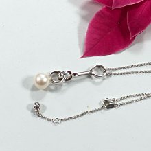 【小麥的店】GEORG JENSEN 喬治傑生 #473 SPHERE 純銀鑲嵌珍珠項鍊